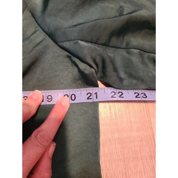 International concepts ox womens emerald open front satin blazer new with tags - Picture 7 of 10